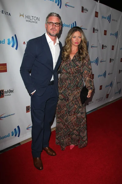 Eric dane i rebecca gayheart — Zdjęcie stockowe