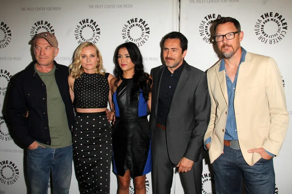 Ted Levine, Diane Kruger, Emily Rios, Demian Bichir and Matthew Lillard — Stock Photo, Image