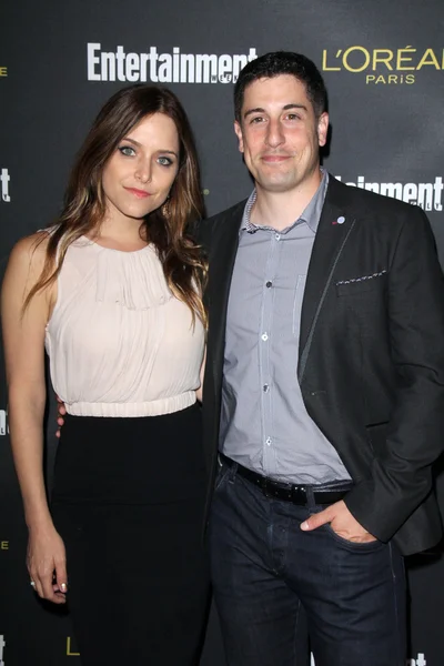 Jenny Mollen and Jason Biggs — Stock Photo, Image