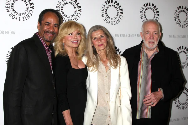 Tim Reid, Loni Anderson, Jan Smithers and Howard Hesseman — Stock Photo, Image