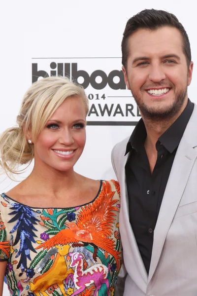 Luke Bryan and Caroline Boyer — Stock Photo, Image