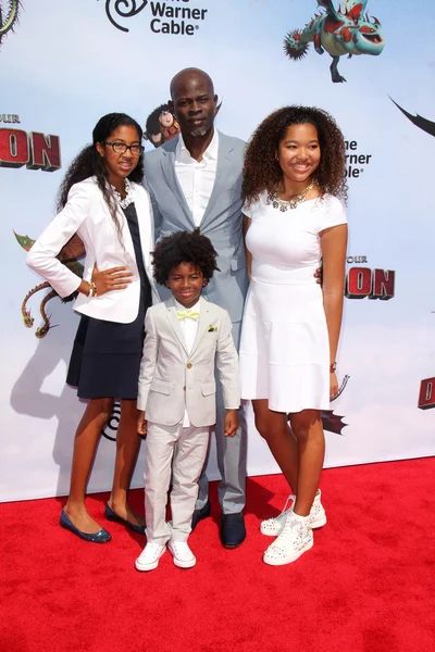 Djimon Hounsou. — Foto de Stock