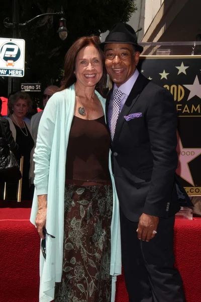 Erin Gray and Giancarlo Esposito — Stock Photo, Image