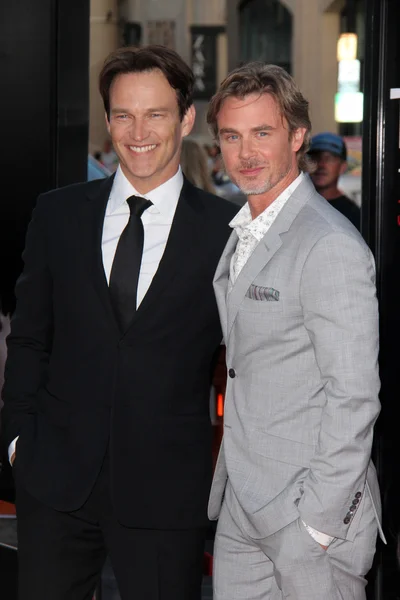 Stephen Moyer and Sam Trammell — Stock Photo, Image