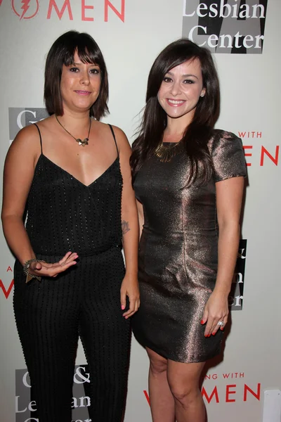 Kimberly McCullough and Danielle Harris — Stock Photo, Image