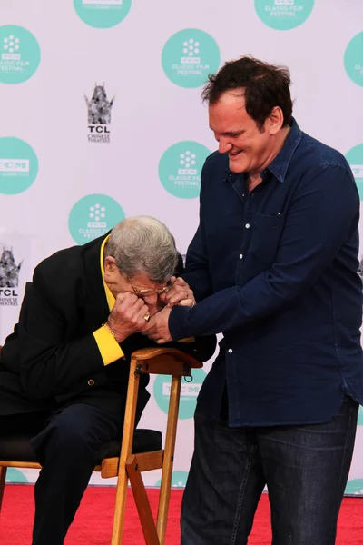 Jerry lewis ve quentin tarantino — Stok fotoğraf