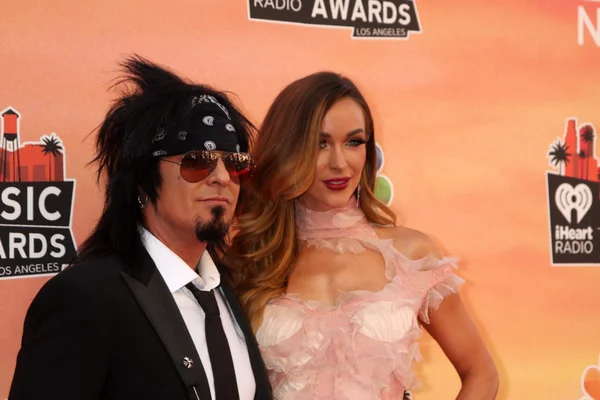 Nikki Sixx y Courtney Bingham — Foto de Stock