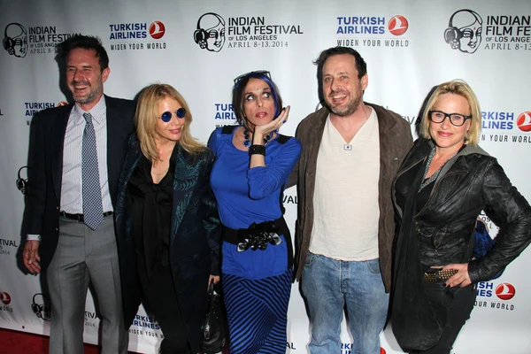 David Arquette, Rosanna Arquette, Alexis Arquette, Richmond Arquette y Patricia Arquette — Foto de Stock