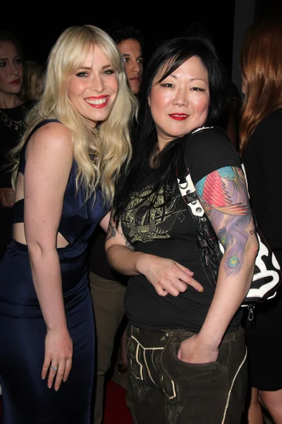 Natasha Bedingfield and Margaret Cho — Stock Photo, Image