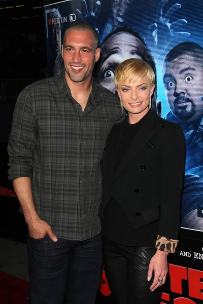 Hamzi Hijazi and Jaime Pressly — Stock Photo, Image