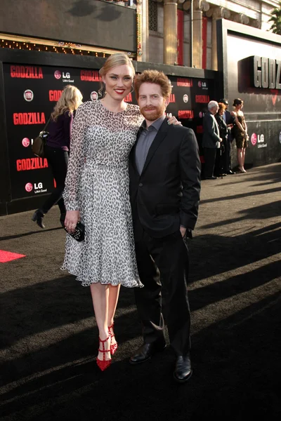 Clare Grant and Seth Green — Stock Photo, Image