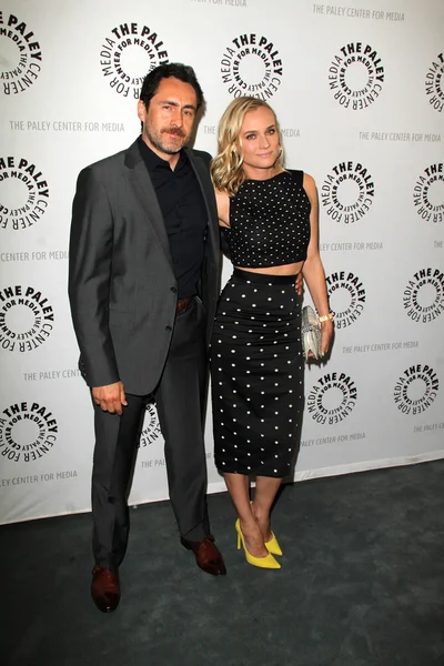 Demian Bichir y Diane Kruger — Foto de Stock