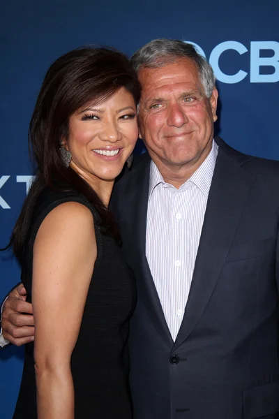 Julie Chen, Leslie Moonves — Stock Photo, Image