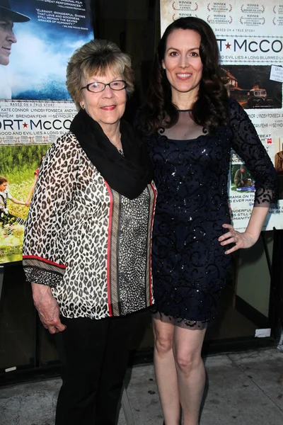 Kate Connor and mother — Stock Photo, Image