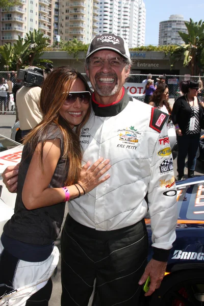 Vanessa Marcil and Kyle Petty — Stock Photo, Image