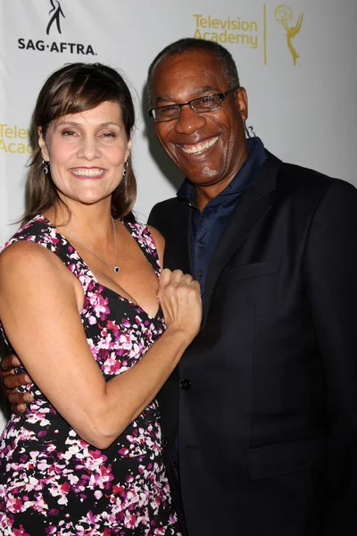 Nora Chavooshian, Joe Morton — Stock Photo, Image