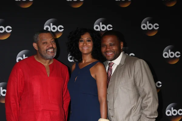 Laurence fishburne, anthony anderson, tracee ellis ross — Foto Stock
