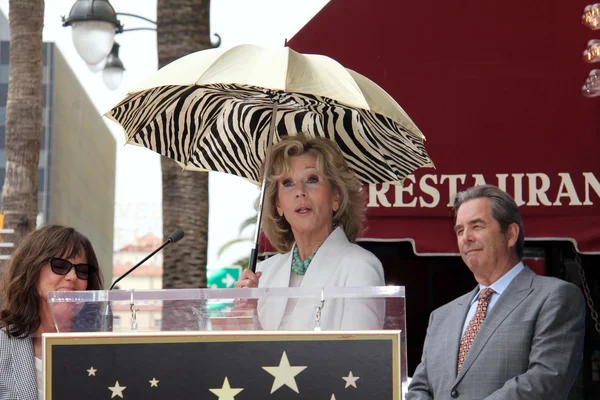 Sally field, jane fonda och beau bridges — Stockfoto