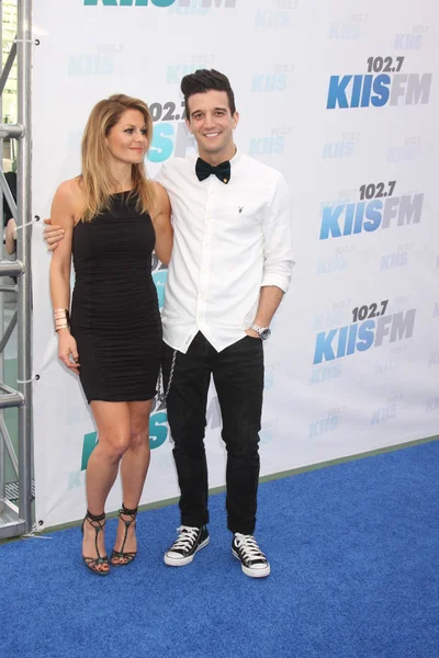 Candace Cameron-Bure and Mark Ballas — Stock Photo, Image