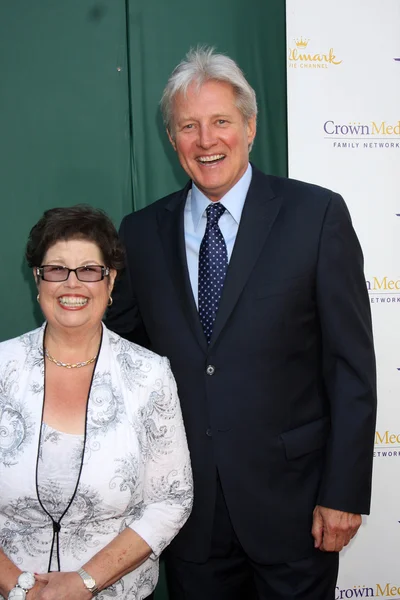 Debbie Macomber and Bruce Boxleitner — Stock Photo, Image
