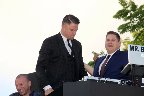 Kanalisierung von Tatum, Jonah Hill — Stockfoto