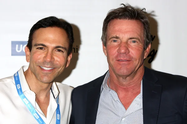 Bill dorfman ve dennis quaid — Stok fotoğraf