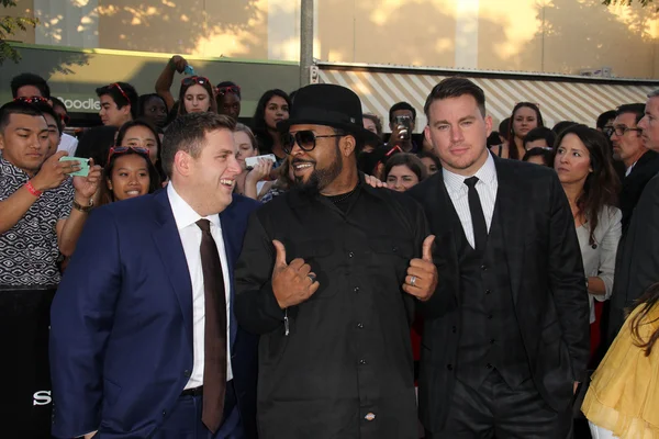 Channing Tatum, Jonah Hill, Cubo de Gelo — Fotografia de Stock