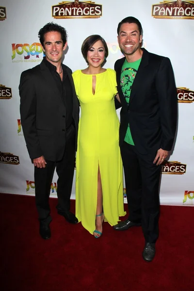 Andy Blankenbueler, Diana DeGarmo et Ace Young — Photo