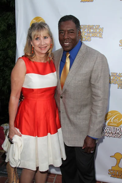 Linda Hudson y Ernie Hudson — Foto de Stock