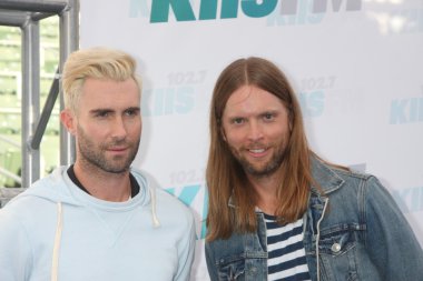 adam levine ve james valentine