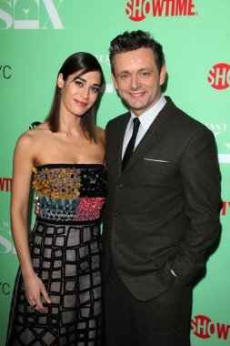 Lizzy Caplan and Michael Sheen clipart