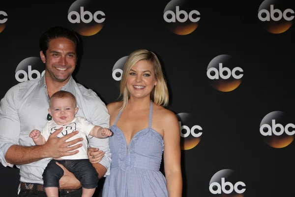 Brandon barash, harper barash, kirsten tempesta — Foto Stock