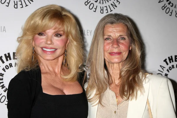 Loni anderson i jan smithers — Zdjęcie stockowe