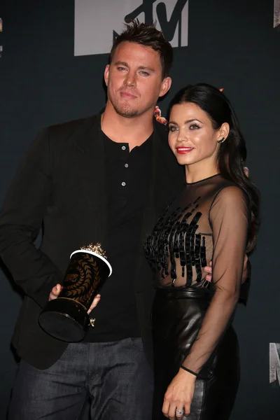 Channing Tatum y Jenna Dewan-Tatum —  Fotos de Stock