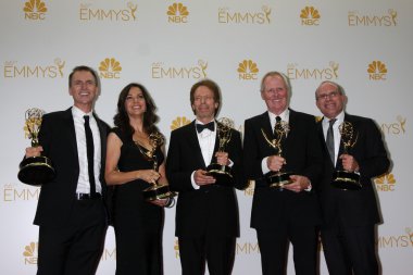 Phil keoghan, elise doganieri, jerry bruckheimer, bertram munster, jonathan littman van