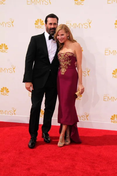 Jon hamm，jennifer westfeldt — 图库照片