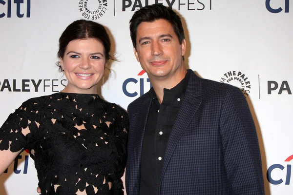 Casey Wilson and Ken Martin — Stock Photo, Image