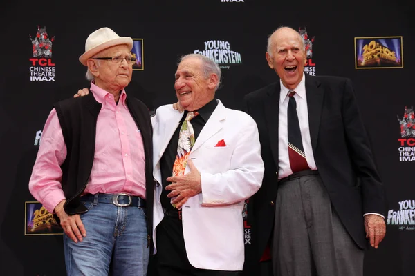 Norman Lear, Mel Brooks and Carl Reiner — Stock Photo, Image