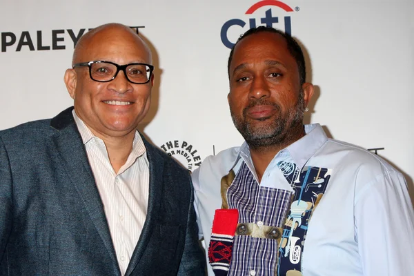 Larry Wilmore and Kenya Barris — Stock Photo, Image