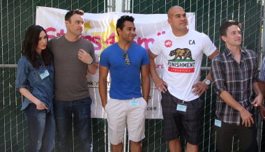Megan fox ve brian austin green, corbin bleu, tito ortiz ve jackson rathbone