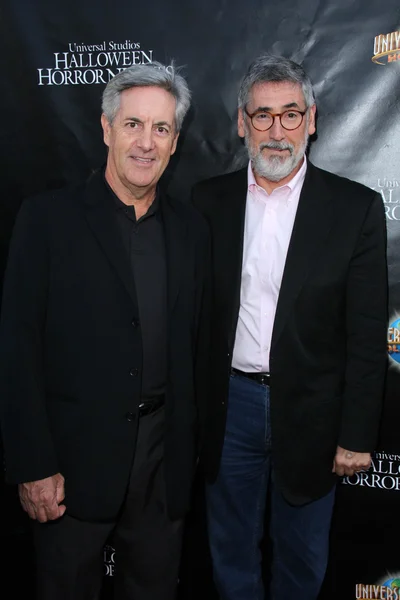 David Naughton y John Landis — Foto de Stock