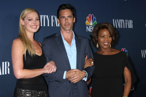 Katherine Heigl, Adam Kaufman e Alfree Woodard — Foto Stock