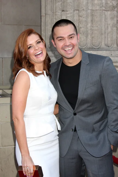 Joanna garcia swisher en nick swisher — Stockfoto