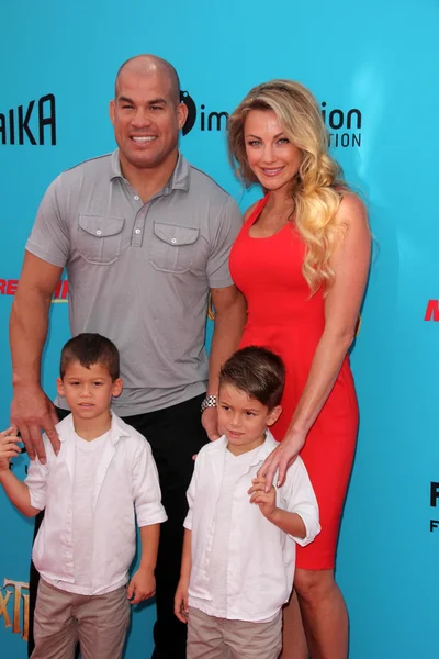 Tito Ortiz y Amber Miller — Foto de Stock