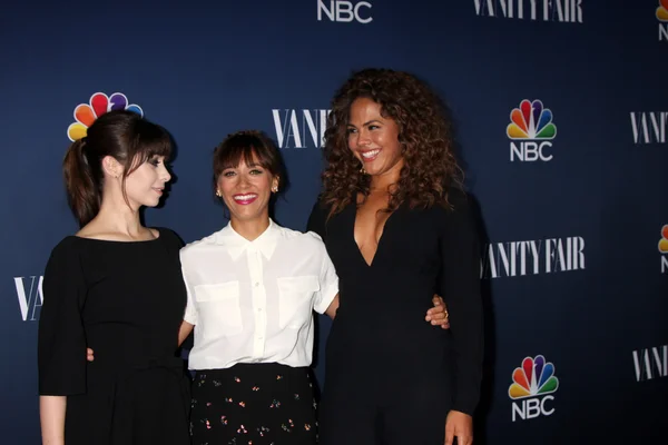 Cristin milioti, rshida jones und lenora crichlow — Stockfoto