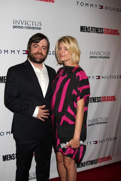 Derek Waters and Molly McAleer — Stock Photo, Image