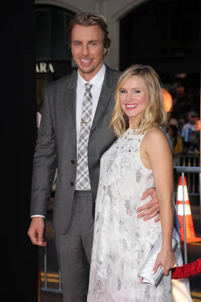 Kristen bell och dax shepard — Stockfoto