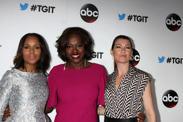 Kerry Washington, Viola Davis y Ellen Pompeo — Foto de Stock