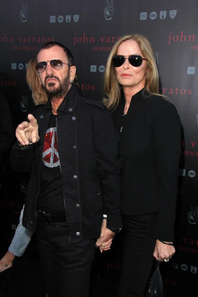 Ringo Starr and Barbara Bach — Stock Photo, Image