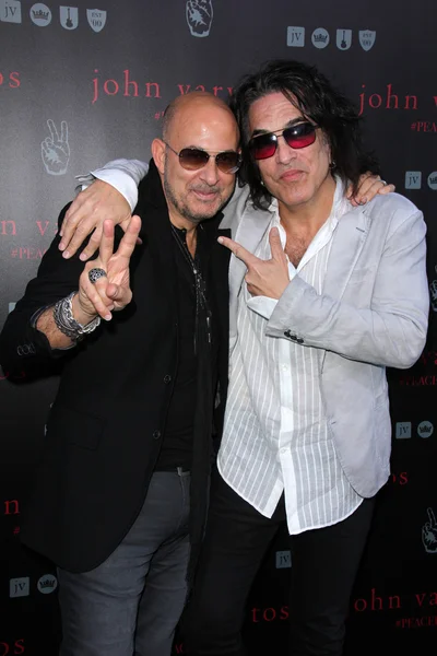 John varvatos och paul stanley — Stockfoto